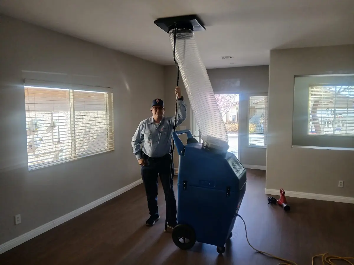 Professional Dryer Vent Cleaning work inside a Estero home